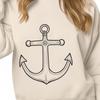 Stunning Anchor In DXF - Free Digital Download