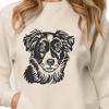 Stunning Australian Shepherd PNG - For Laser Engraver Project