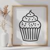 Beautiful Cupcake In PNG Format - Free Download