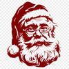 Creative Father Christmas - SVG Format