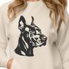 Stunning Great Dane - Glowforge PNG