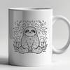 Stunning Sloth - DXF Format