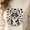 Welsh Corgi Decal In SVG, PNG, PDF And DXF Formats