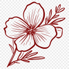 Artistic Flower In DXF Free Commercial Use Download