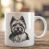 Beautiful Yorkshire Terrier In PNG & SVG