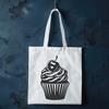 Artistic Cupcake - Vinyl PNG