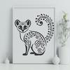 Beautiful Lemur - Laser Cutter DXF