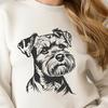 Beautiful Miniature Schnauzer - Pet DXF