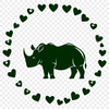 Stunning Rhino In DXF Format - Free Download