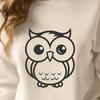 Creative Owl In SVG Format