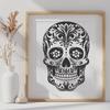 Artistic Skull - Sublimation DXF