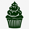 Beautiful Cupcake Design - Free SVG