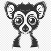 Creative Lemur PNG