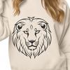 Artistic Lion - DXF For Commercial Use