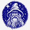 Creative Wizard In SVG For Free Download