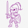 Free Beautiful Knight Vector Drawing