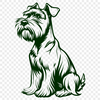 Unique Miniature Schnauzer - SVG For Commercial Use