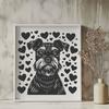 Beautiful Miniature Schnauzer Vector Art In PDF For Free Download