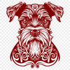 Ornate Dog Digital Art