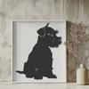 Miniature Schnauzer Digital Artwork In PNG & SVG - Free Digital Download