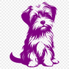 Unique Morkie Vector Image