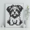 Artistic Morkie Image - Free SVG Download