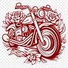 Artistic Motorcycle In SVG For Free Download