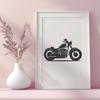 Unique Motorbike In SVG For Free Download