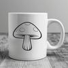 Unique Mushroom In SVG Format - Free Download