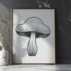 Mushroom Decal In SVG, PNG, PDF And DXF Formats