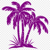 Beautiful Palm Tree - Vacation DXF Free Download