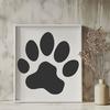 Stunning Paw Print In SVG For Free Download