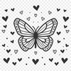 Beautiful Butterfly Printable Image - Free PDF