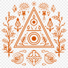 Unique Eye Of Providence Vector Illustration