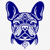 Unique French Bulldog Vector Image