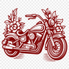 Free Unique Motorcycle Digital Artwork