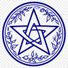 Pentagram In DXF Format - Free Commercial Use License