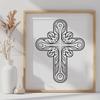 Crucifix Illustration In PNG File Format For Free Download