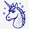 Free Free Unicorn Stencil