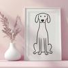 Free Weimaraner Digital Artwork In SVG For Free Download