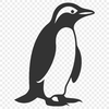 Beautiful Penguin In SVG Format - Free Download