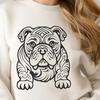 Ornate Bulldog - Laser Engraver PDF