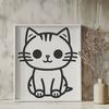 Cute Cat - Glowforge SVG