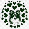 Unique Shetland Sheepdog - Laser PNG