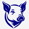 Pig In SVG Format - Free Commercial Use License