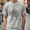 Artistic Desert Plant - Sublimation SVG