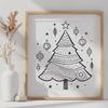 Creative Christmas Tree In SVG & PNG