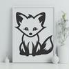 Stunning Fox In SVG Format - Free Download