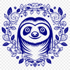 Floral Sloth PDF