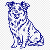 Free Artistic Dog Vector Art